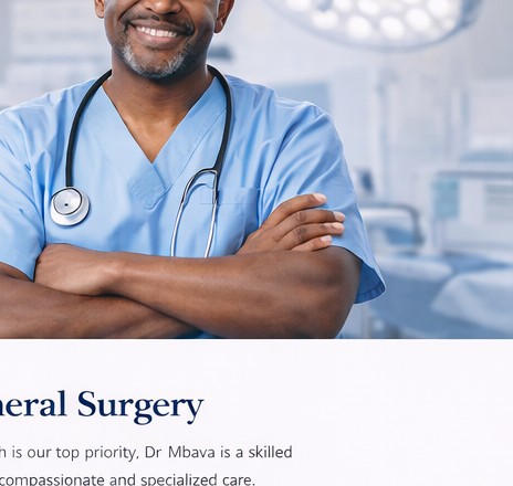 General surgeon portrait